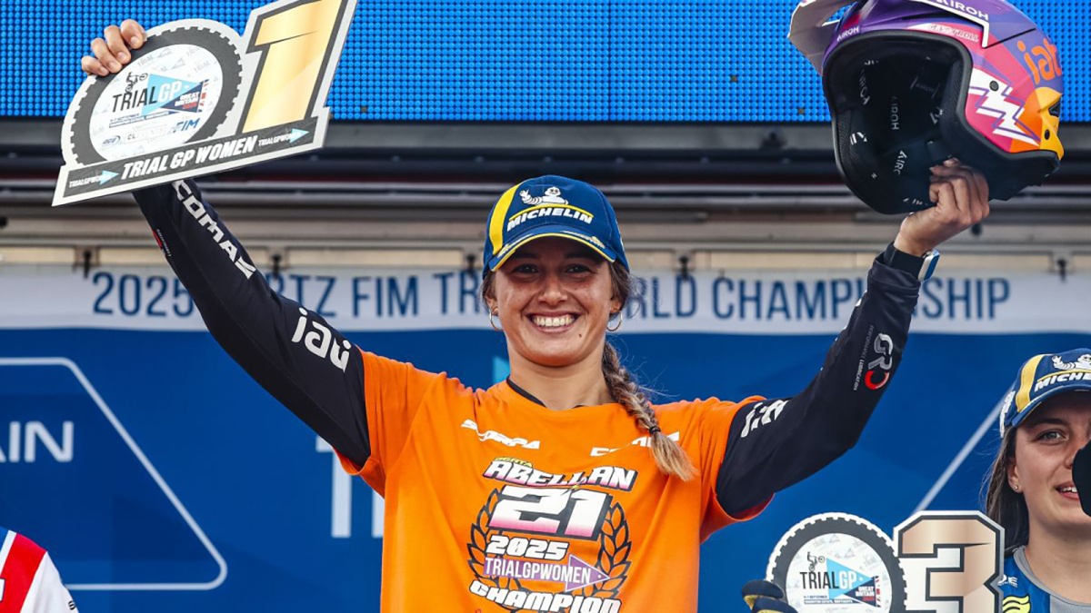 Berta Abellán lidera el Mundial de TrialGP Women&nbsp;2025