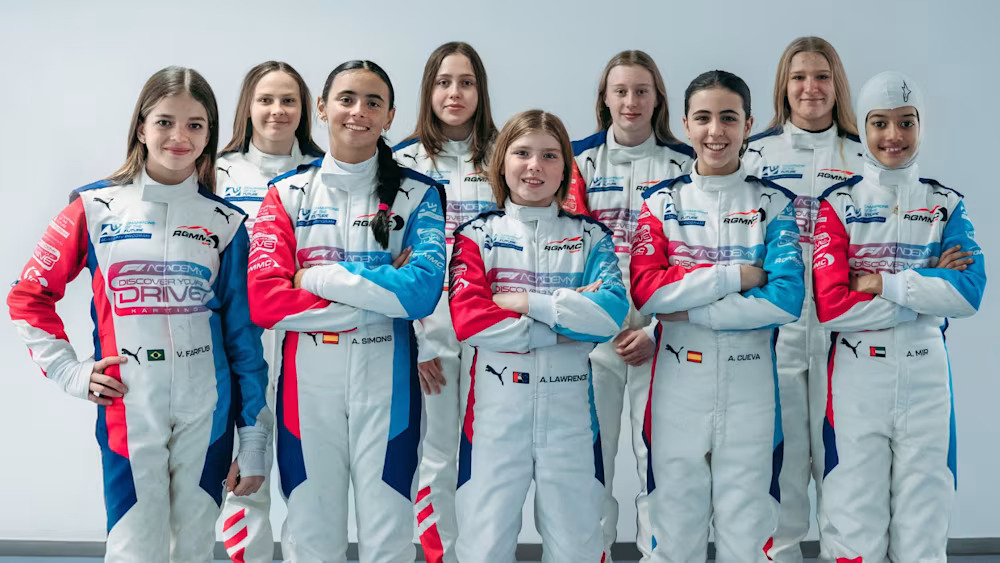 F1 Academy amplía su apoyo al karting femenino con hasta 27 jóvenes pilotos respaldadas en&nbsp;2026