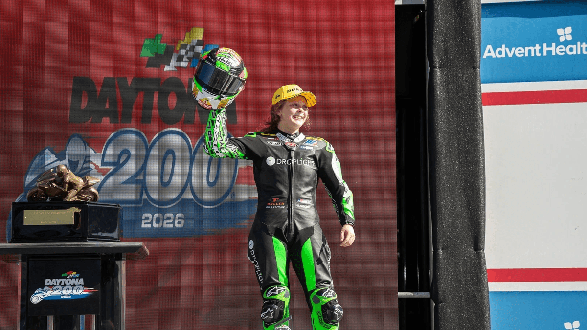 Kayla Yaakov hace historia en Daytona: primer podio femenino en las 200&nbsp;millas