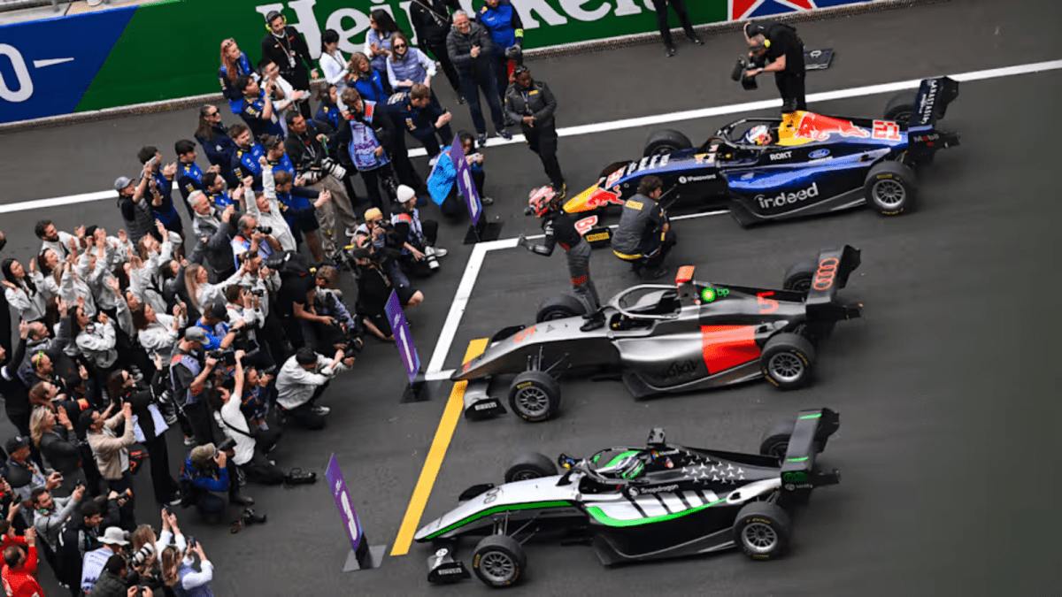 Adelantamientos, toques y caos, Felbermayr gana la segunda carrera de la F1 Academy en&nbsp;China