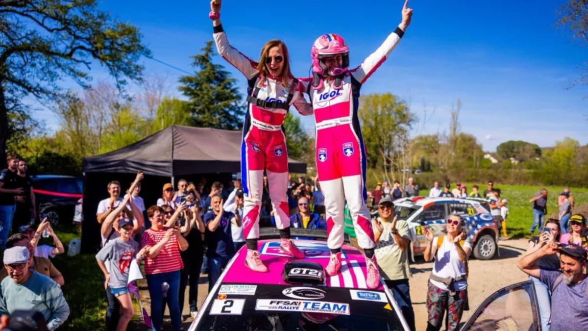 Sarah Rumeau y Julie Amblard conquistan el Rallye Terre des Causses 40 años después del último triunfo femenino en la&nbsp;categoría